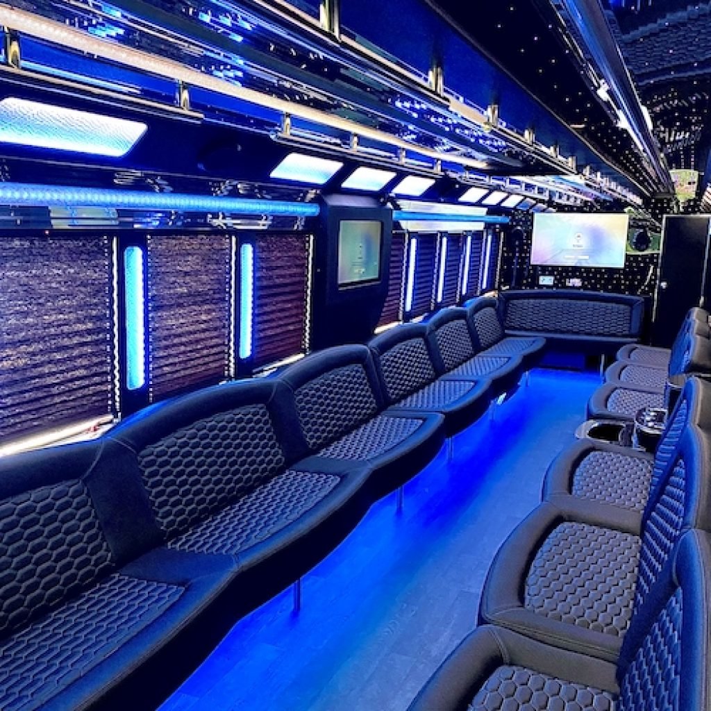 Ultimate Party Bus Interior